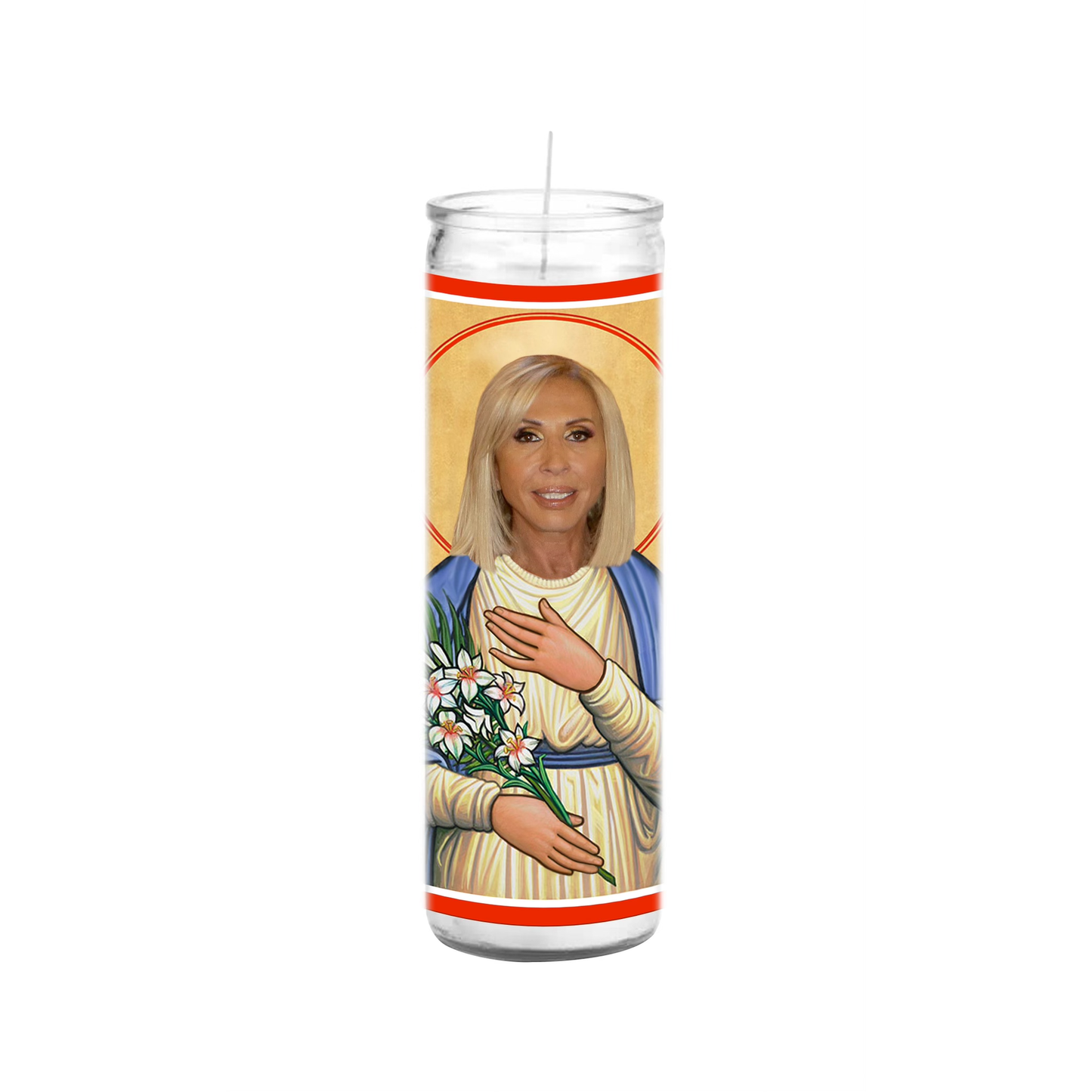 Santa Señorita Laura Prayer Candle